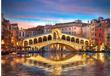 Castorland puzzle 1000 dílků - Rialto most v Benátkách
