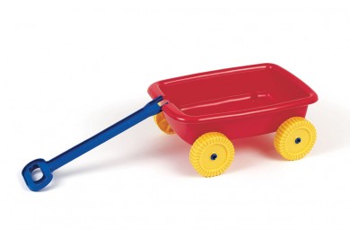Frabar Dětský plastový vozík, Červený