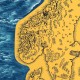 Stírací mapa Evropy XL, Zlatá