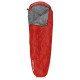 Spokey Globtrotter Spací pytel mumie, červený, 220x85x50 cm