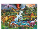 Dino Puzzle Boj dinosaurů 100XL