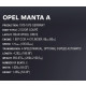 Cobi 24338 Opel Manta A 1970, Executive Edition 1:12, 2125 kostek