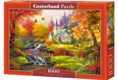 Castorland puzzle 1000 dílků - Podzimní nálada