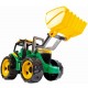 Lena Traktor se lžíci, zeleno žlutý
