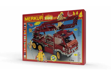 Merkur Fire Set, 708 dílů, 20 modelů