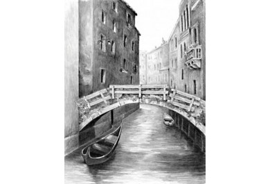 Royal and Langnickel Malování skicovacími tužkami - Benátský most