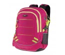 Easy školní batoh Pink and Yellow 46x30x15 cm