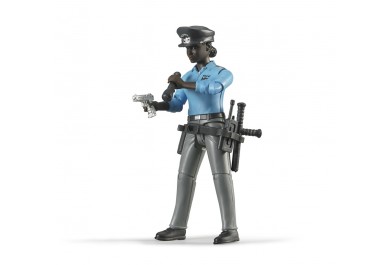 Bruder 60431 Figurka Policistka tmavé pleti s příslušenstvím
