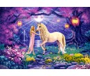 Castorland puzzle 1000 dílků - Jednorožec v kouzelné zahradě