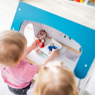 2Kids Toys Domeček pro panenky Barbora s příslušenstvím