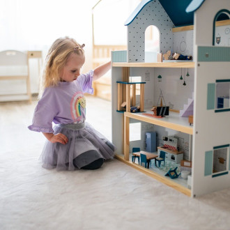 2Kids Toys Domeček pro panenky Barbora s příslušenstvím