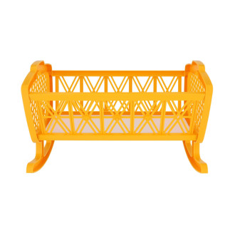 Kolébka pro panenky bez soupravy plast 47x35x30cm v krabici 48x32x8cm