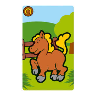 Černý Petr Moje první zvířátka společenská hra - karty v plastové krabičce MPZ 6x9cm