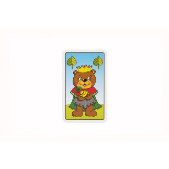 Prší jednohlavé dětské společenská hra - karty v plastové krabičce 7x11x2cm