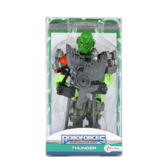 Robot bojovník plast 12cm 6 druhů v krabičce 9x15,5x4,5cm  12ks v boxu