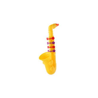 Saxofon plast 24cm 2 barvy v sáčku