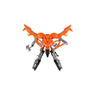 Transformer motorka/robot plast 15cm 3 barvy na kartě