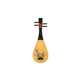 Mandolína plast 34cm na kartě 16x41x5cm