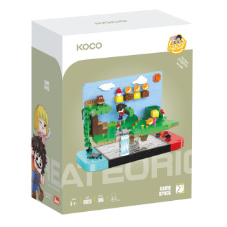 Stavebnice mini KOCO Videohra plast 1045ks v krabičce 14x18x8cm