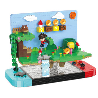 Stavebnice mini KOCO Videohra plast 1045ks v krabičce 14x18x8cm