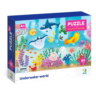 Puzzle V moři 32x23cm 60 dílků v krabičce 24x18x4cm