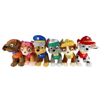 Figurka Tlapková patrola/Paw patrol plyš 6 druhů