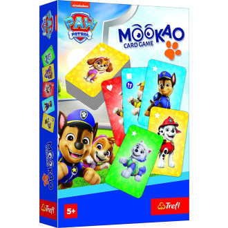 Karetní hra Mookao Tlapková patrola/Paw patrol společenská hra v krabici 14x21x4cm