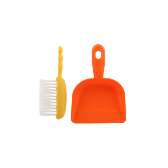 Uklízecí sada/uklízečka plast smetáček + lopatka v sáčku 20,5x29cm