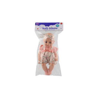 Panenka miminko mrkací plast 30cm pevné tělo v sáčku