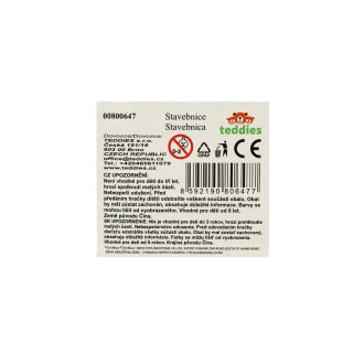 Stavebnice mini KOCO Květinová scenérie plast 6 druhů v krabičce 10x14x6cm 6ks v boxu