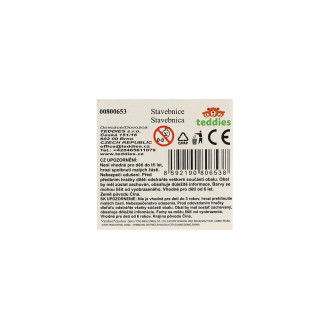 Stavebnice mini KOCO Květina v kabelce plast 223ks v krabičce 11x15x6cm