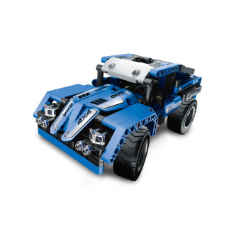 Stavebnice iM.MASTER terénní auto RC skládací plast 2,4GHz 353 dílků na baterie v krab. 35x27x7cm