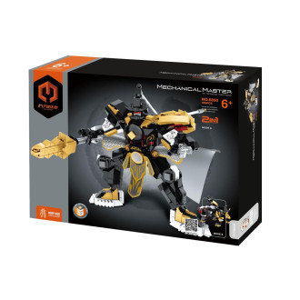 Stavebnice iM.MASTER mechanický bojový robot plast 370 dílků v krabici 31x23x6,5cm