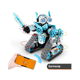 Stavebnice iM.MASTER 3v1 programovatelný robot RC plast 2,4GHz 397 dílků na bat. v krabici 31x23cm