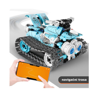 Stavebnice iM.MASTER 3v1 programovatelný robot RC plast 2,4GHz 397 dílků na bat. v krabici 31x23cm