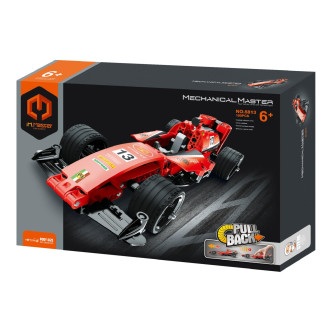 Stavebnice iM.MASTER formule na zpětné natažení plast 150 dílků v krabici 29x20x6cm