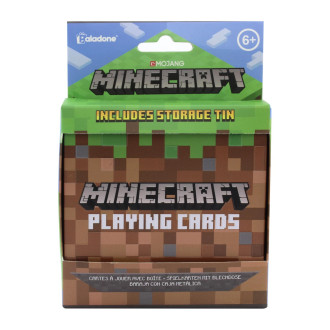 Hrací karty Minecraft v krabičce 11x15,5x2,5cm