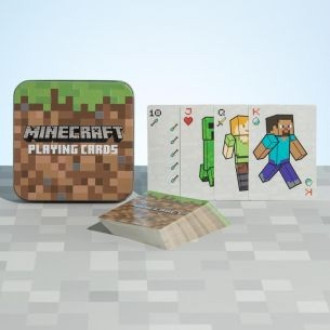 Hrací karty Minecraft v krabičce 11x15,5x2,5cm