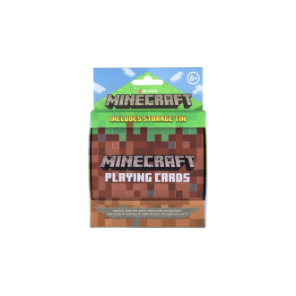 Hrací karty Minecraft v krabičce 11x15,5x2,5cm