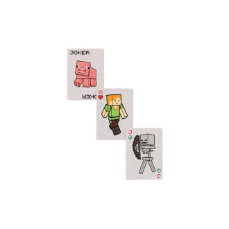 Hrací karty Minecraft v krabičce 11x15,5x2,5cm