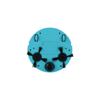 Robotický vysavač plast 17cm na baterie se zvukem v krabici 22x20x6cm