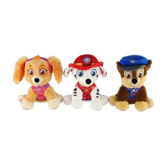 Pes plyšový Tlapková patrola/Paw patrol 3 druhy 12ks v boxu