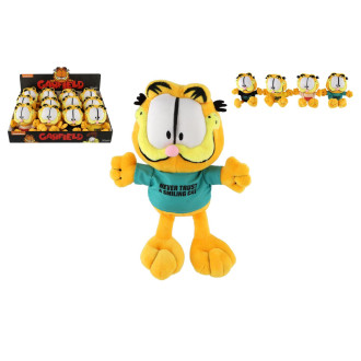 Garfield plyšový 22cm 4 druhy 12ks v boxu 0m+