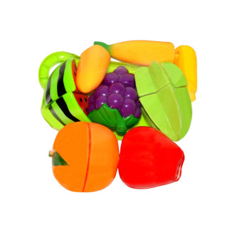 Ovoce krájecí plast s prkénkem s nožem v sáčku 18,5x23x6cm