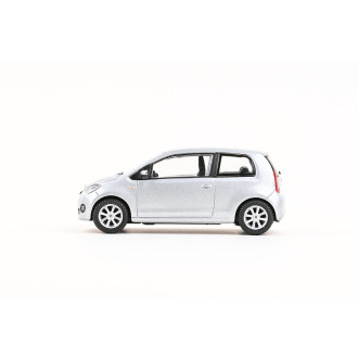 Abrex Škoda Citigo 3dveřové (2011) Stříbrná Brilliant Metalíza 1:43