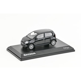 Abrex Škoda Citigo 5dveřové (2012) Černá Deep Metalíza 1:43