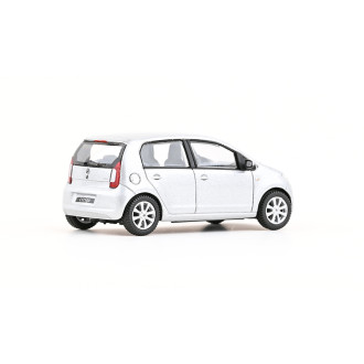 Abrex Škoda Citigo 5dveřové (2012) Stříbrná Brilliant Metalíza 1:43