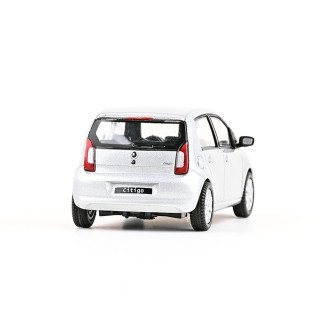 Abrex Škoda Citigo 5dveřové (2012) Stříbrná Brilliant Metalíza 1:43
