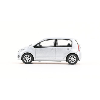 Abrex Škoda Citigo 5dveřové (2012) Stříbrná Brilliant Metalíza 1:43