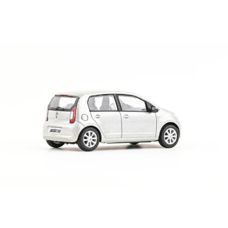 Abrex Škoda Citigo 5dveřové (2012) Stříbrná Leaf Metalíza 1:43